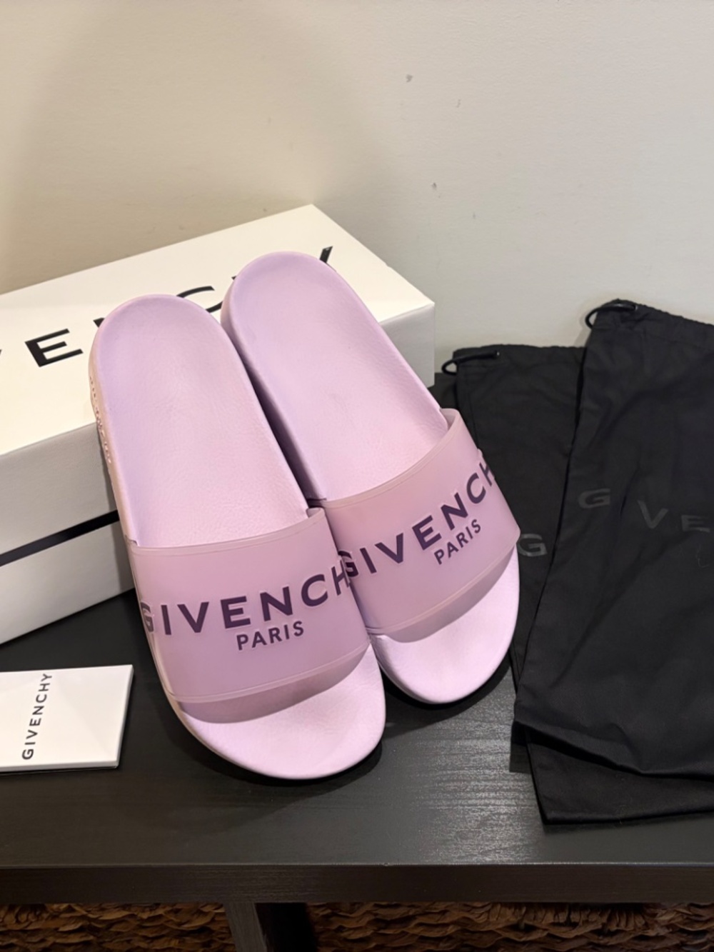 Authentic Givenchy Paris Lilac Slide Sandals-Size 39 - Picture 5 of 5